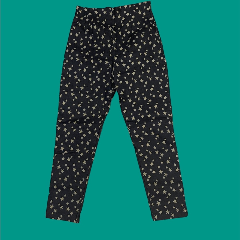 Bernie Dexter cropped pants in Star print